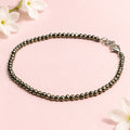 Raw Pyrite Anklet