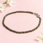 Raw Pyrite Anklet